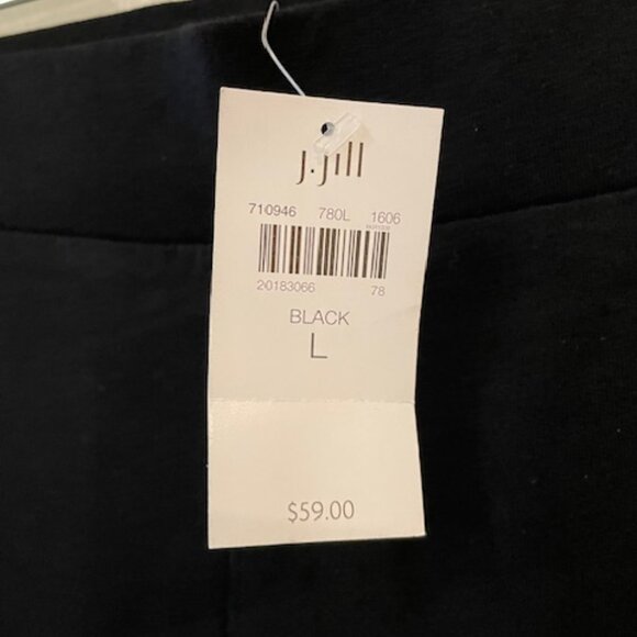 NWT -JJill Wearever slim fit capri; sz. large - BRAND NEW - Picture 2 of 3